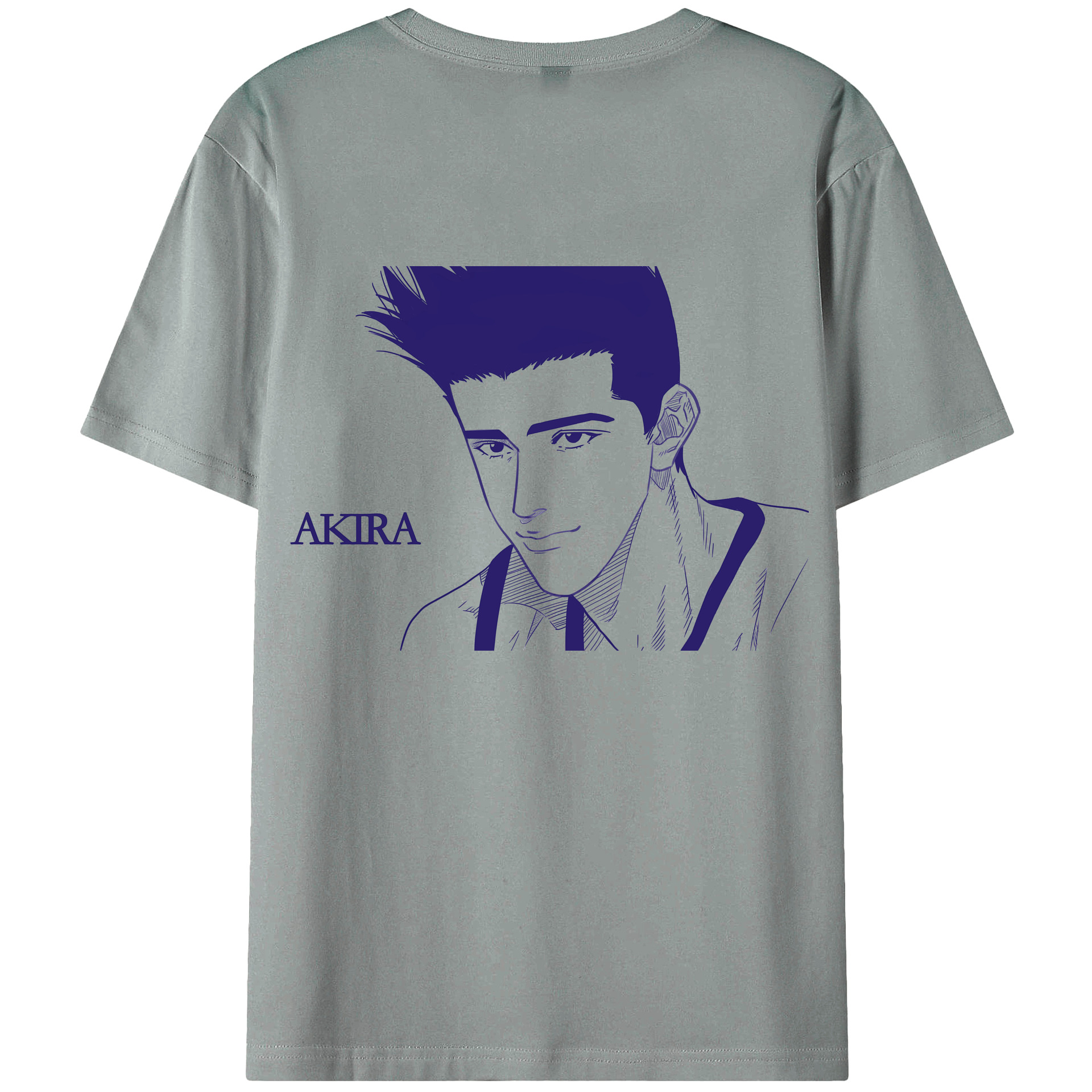 （画像用） SLAM DUNK／スラムダンク 綿100％ メンズ半袖Tシャツ（バックプリント） 通気性